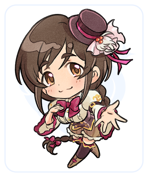 シンデレラガールズ10周年記念デフォルメイラスト バンダイナムコエンターテインメント公式サイト