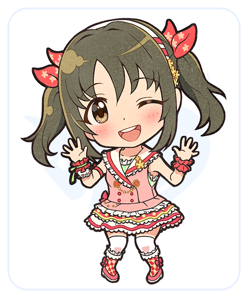 シンデレラガールズ10周年記念デフォルメイラスト バンダイナムコエンターテインメント公式サイト