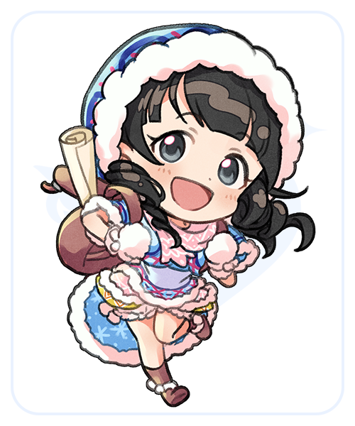 シンデレラガールズ10周年記念デフォルメイラスト バンダイナムコエンターテインメント公式サイト