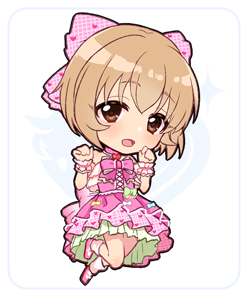 シンデレラガールズ10周年記念デフォルメイラスト バンダイナムコエンターテインメント公式サイト